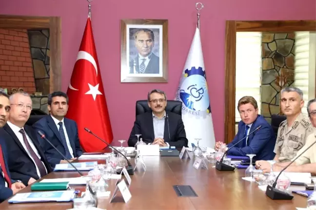Bingöl'de trafik değerlendirme toplantısı
