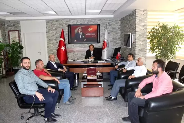 Cizre TSO Başkanı Sefinç'ten Habur mülki idare amirlerine ziyaret