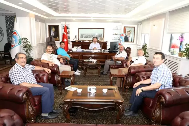 Türkiye Yazarlar Birliği üyeleri Başkan Palancıoğlu'nu ziyaret etti