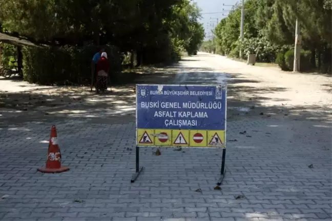 Örnekköy'de asfalt çalışmaları başladı