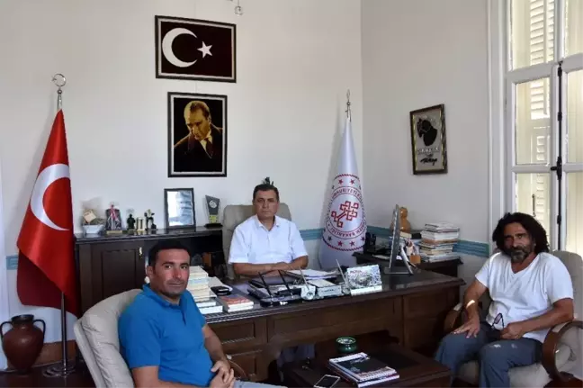 Başkan Aslan'dan İl Müdürü Kemal Dokuz'a nezaket ziyareti