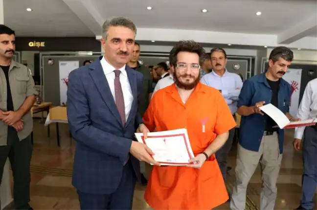 Malatya'da bakır işlemeciliği kursu tamamlandı