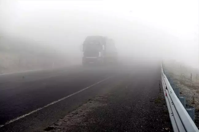 Ardahan'da yoğun sis