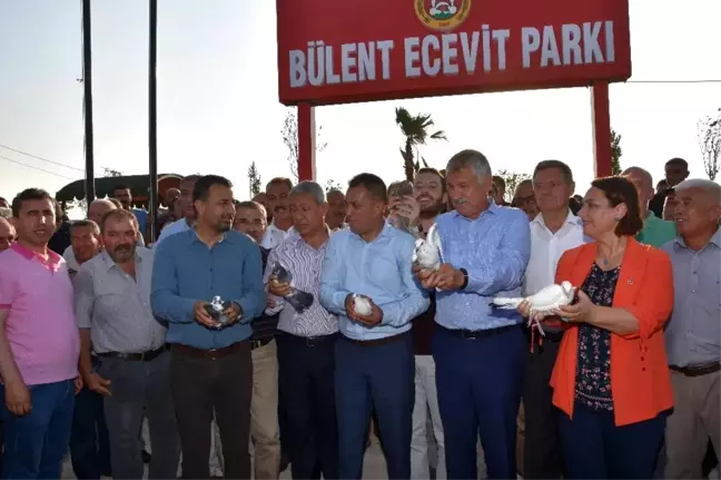 İmamoğlu'nda Bülent Ecevit Parkı açıldı