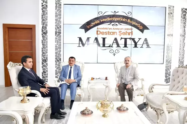 Adli Tıp Kurumu Başkanı Büyük'ten Başkan Gürkan'a ziyaret