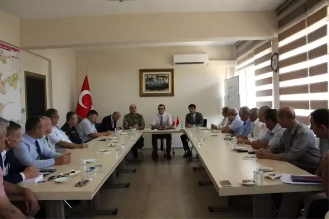 Çerkezköy'de alınacak güvenlik tedbirleri konuşuldu