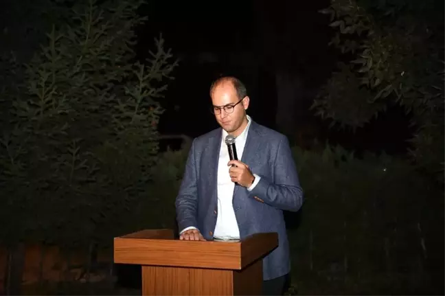 Kaymakam Türkmen'e veda yemeği