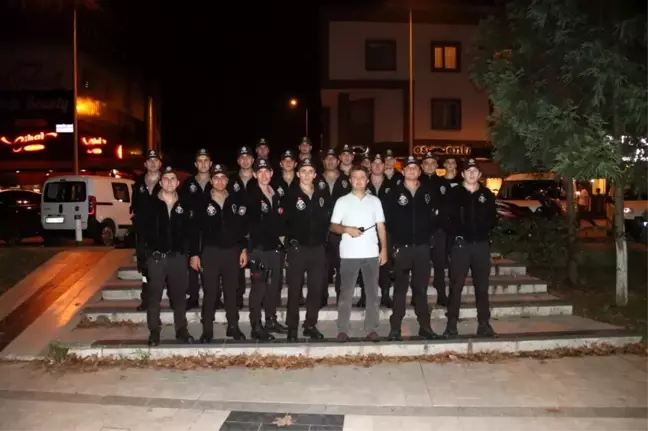 Gece kartalları Düzce halkına güven veriyor