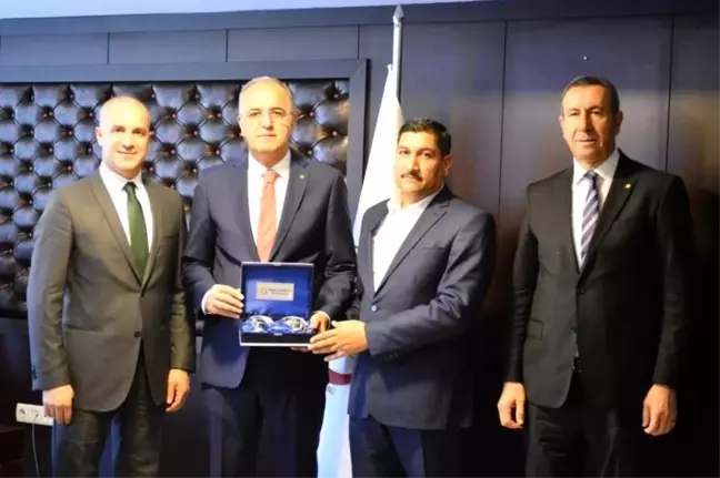 Tatlı'dan TVF başkanı'na ziyaret