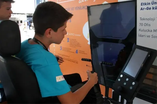 Hasan Kalyoncu Üniversitesi elektrikli bisikletiyle TEKNOFEST'te