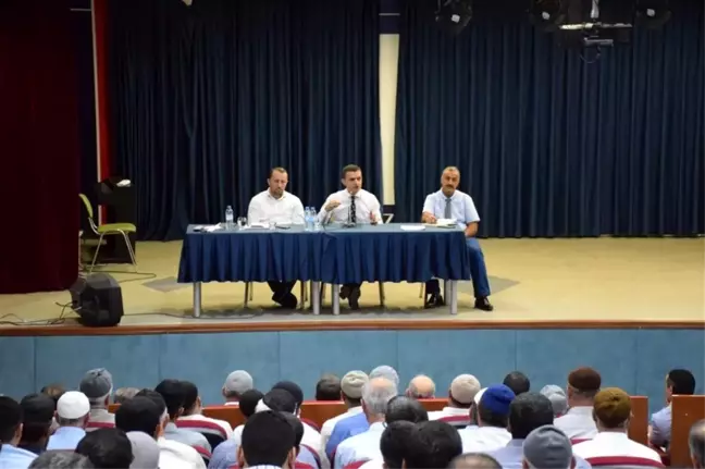 Kaymakam Osman Bilici din görevlileriyle buluştu