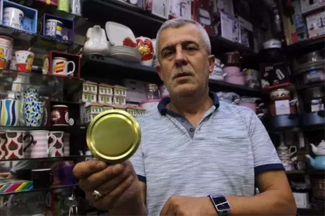 Kışlık konserve hazırlığı İzmit'te kavanoz kapağı kıtlığına neden oldu