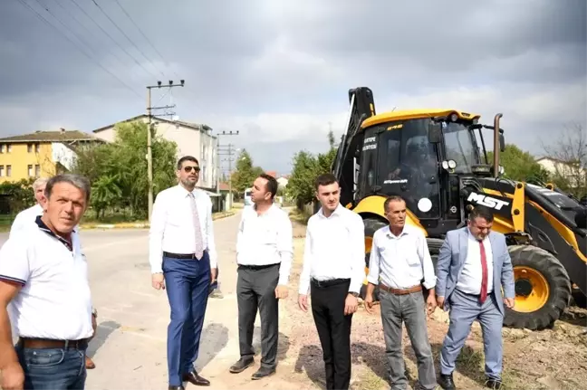 Başkan Kocaman asfalt çalışmalarını inceledi