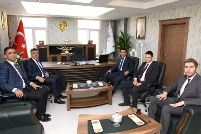 Sağlık Müdürü Sünnetçioğlu'ndan Başkan Şeylan'a ziyaret