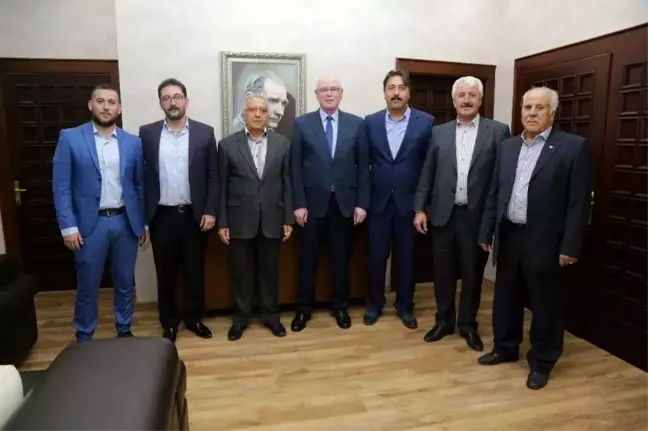 CHP Emirdağ İlçe Başkanı Recep Özer'den Kazım Kurt'a ziyaret