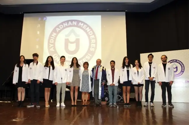 ADÜ Tıp Fakültesi'nde beyaz önlük giyme töreni yapıldı