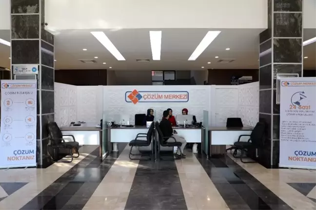 Akyurt'un 'Çözüm Merkezi' açıldı