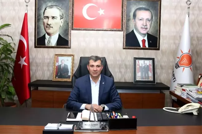 İl Başkanı Altınsoy israfa dikkat çekti