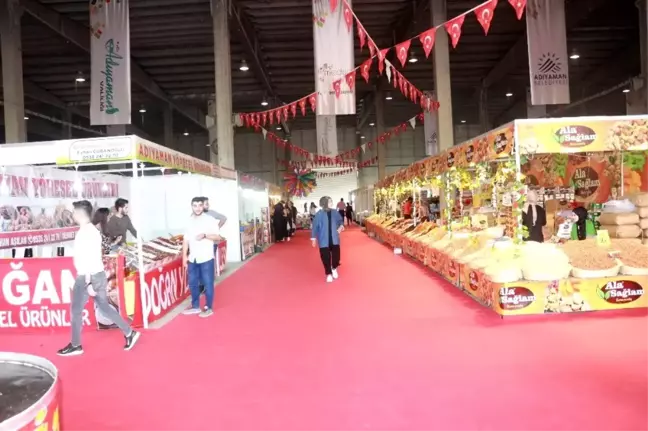 Adıyaman'da, gıda, yöresel ürünler ve hediyelik eşya fuarı başladı