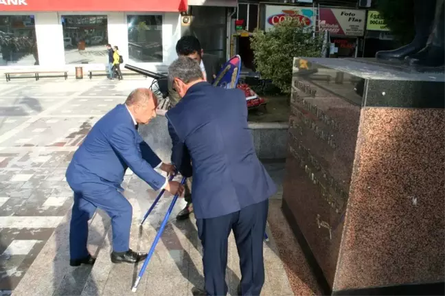 Devrek'te Muhtarlar günü düzenlenen törenle kutlandı