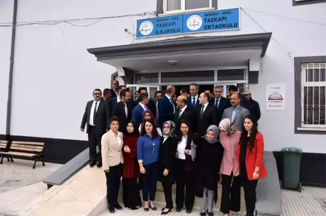 Eskil'de köy okuluna Robotik Kodlama ve Z Kütüphane yapıldı