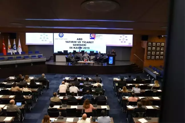 ABD'de yatırım olanakları İZTO'da ele alındı