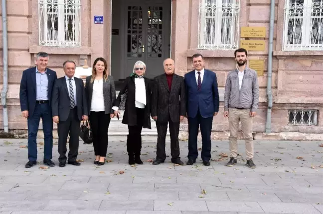 AK Parti Çanakkale Belediye Meclis üyelerinden İl Müdürü Kemal Dokuz'a ziyaret
