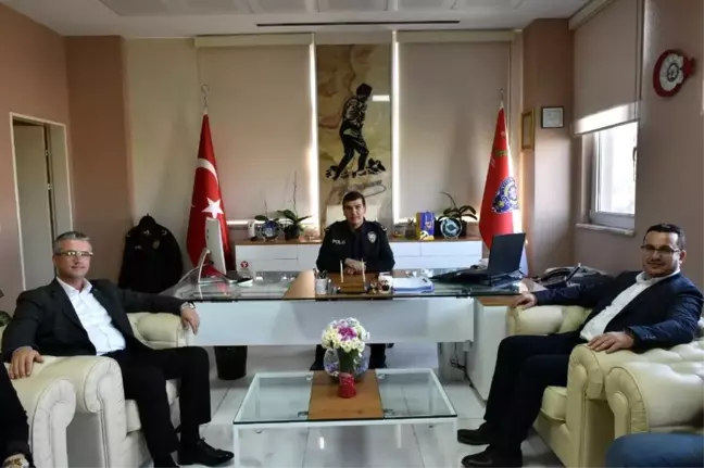 Başkan Kanar'dan Kurum ziyaretleri