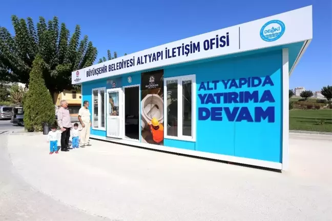 Mahallelinin alt yapı sorunları 'İletişim Ofisi'nde çözülecek