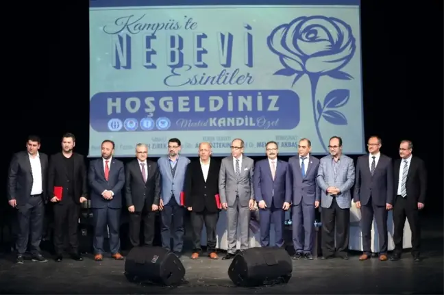GAÜN'de 'Mevlid-i Nebi Mevlid Kandili' programı düzenlendi