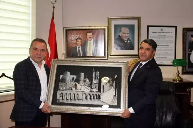 Başkan Böcek'ten DTB'ye ziyaret