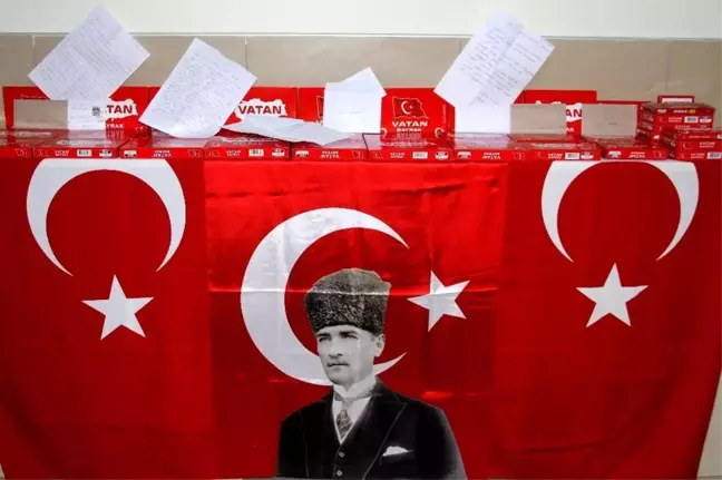 Yükümlülerden Barış Pınarı Harekâtı'na katılan Mehmetçiğe destek