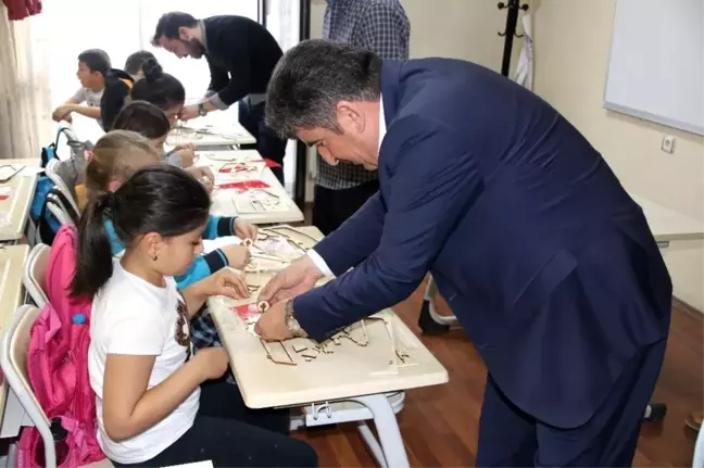 Bilgievi'nde maket şöleni yapıldı