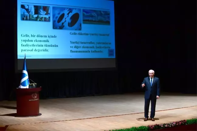 Türkiye Bankalar Birliği Başkanı Hüseyin Aydın, Anadolu Üniversitesi öğrencileriyle buluştu