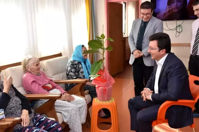 Kaymakam Şahin'den Ayten Nine'ye ziyaret