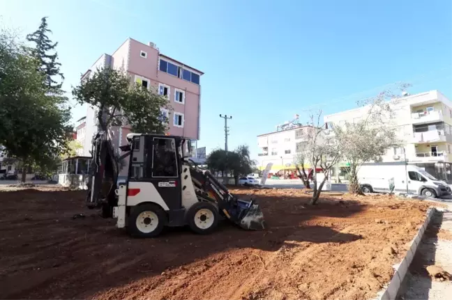 Kepez Belediyesi'nden Teomanpaşa'ya bir yeşil alan daha