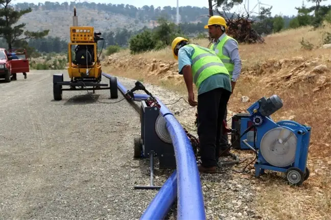 MESKİ'nin ilçelerdeki altyapı çalışmaları devam ediyor