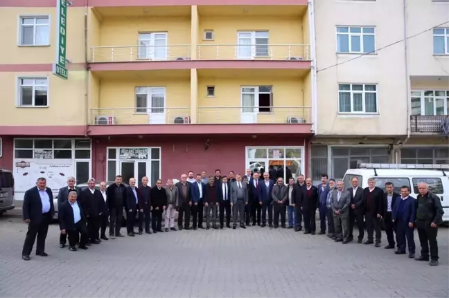 Başkan Akın köy muhtarları ve kooperatif başkanları ile bir araya geldi
