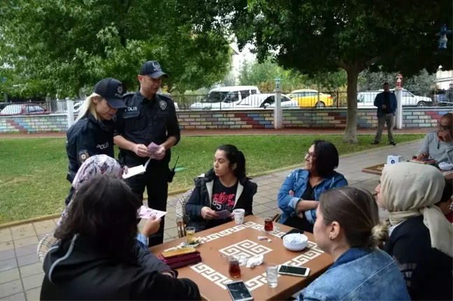 Ortaca'da polislerden KADES bilgilendirmesi