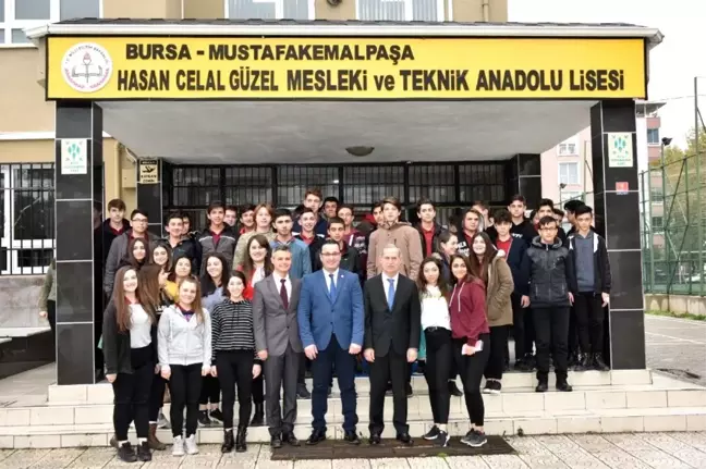 Başkan Kanar, öğrencilerle tecrübelerini paylaştı