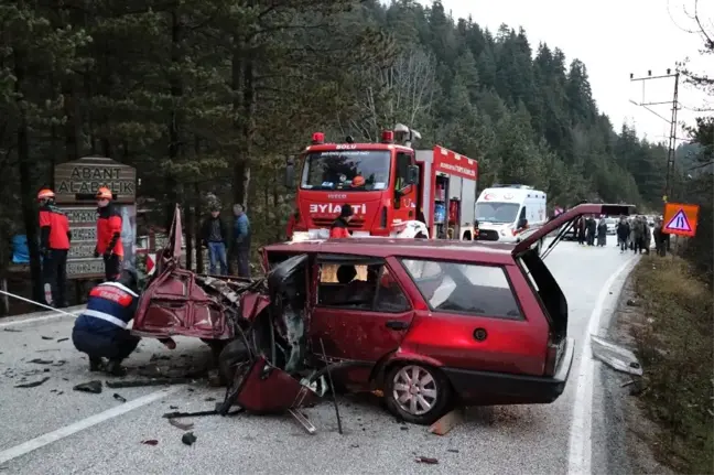 Bolu'da Tabiat Parkı yolunda kaza: 1 ölü, 2 yaralı