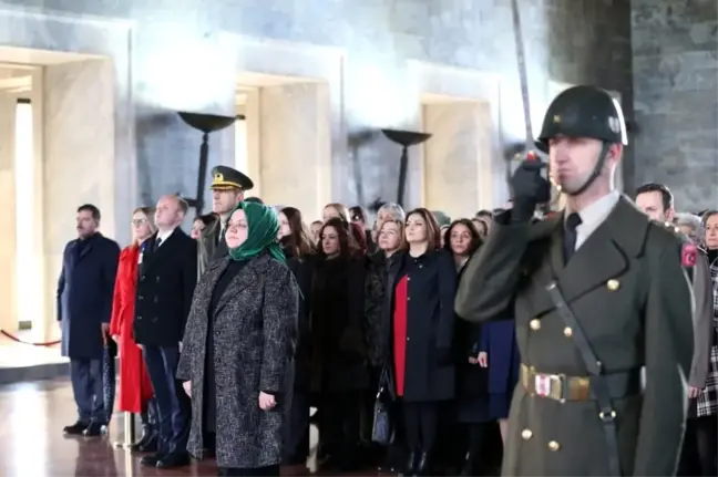 Bakan Selçuk Anıtkabir'de
