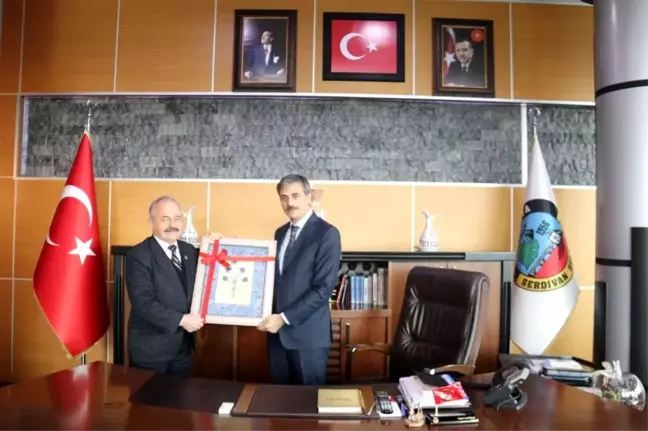 Başkan Alemdar, Başkan Çankaya'yı ağırladı