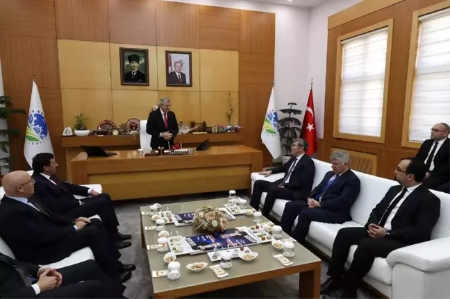 Başkan Yüce, Kazakistan Ankara Büyükelçisi Abzal Saparbekuly'u ağırladı