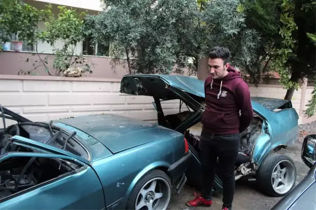 İkiye bölünen araçtan yürüyerek çıkan genç o anları anlattı: