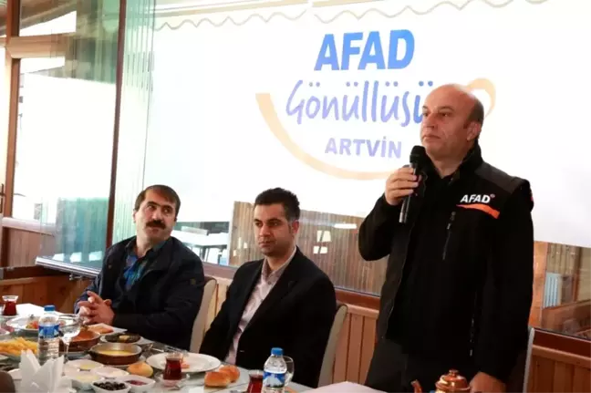 Artvin'de AFAD Gönüllüleri Buluştu