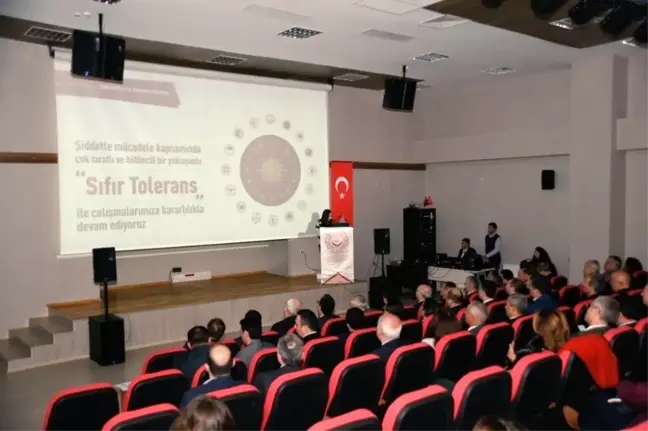 Aydın'da Kadına Şiddetle Mücadele toplantısı yapıldı