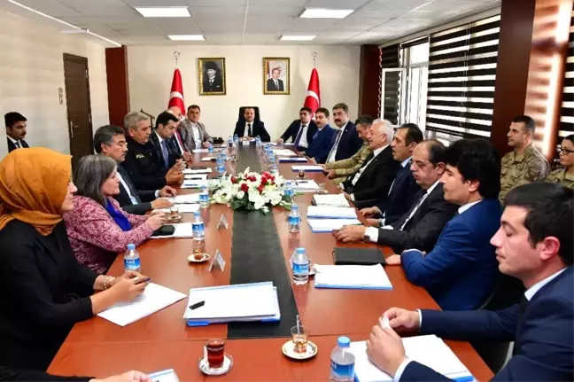 Gümüşhane'de üst düzey katılımlı Kadına Karşı Şiddetle Mücadele toplantısı yapıldı