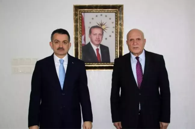 Bakan Pakdemirli'den Başkan Pekmezci'ye ziyaret