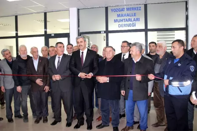Yozgat Belediyesi'nden muhtarlara yeni yer